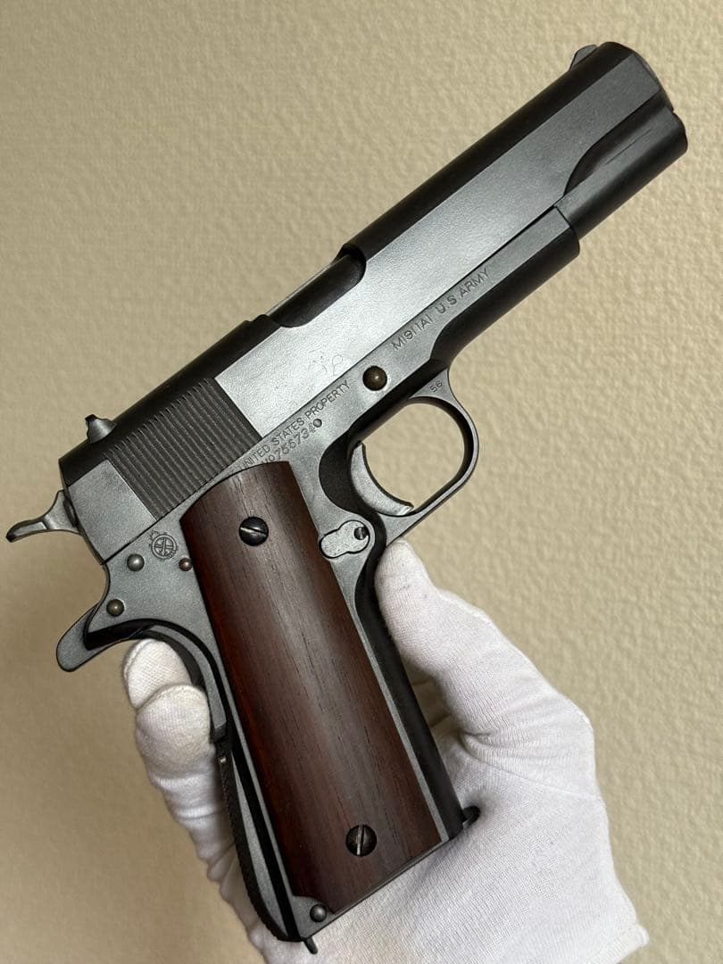 MGC コルト M1911A1 HW ガバメント 木製グリップ ガスガン マルイ
