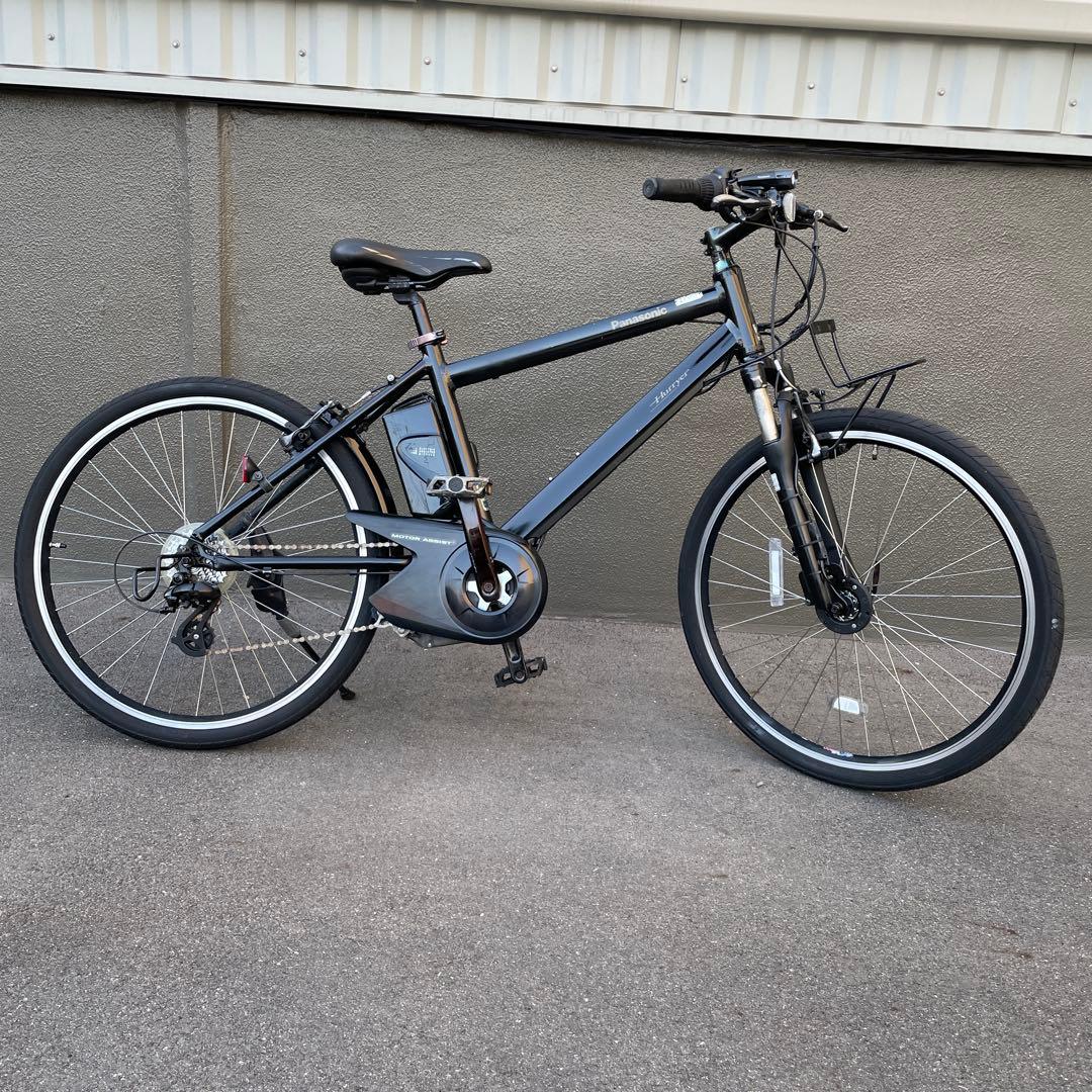 パナソニック電動アシスト自転車26インチ スポーツ型 ブラック