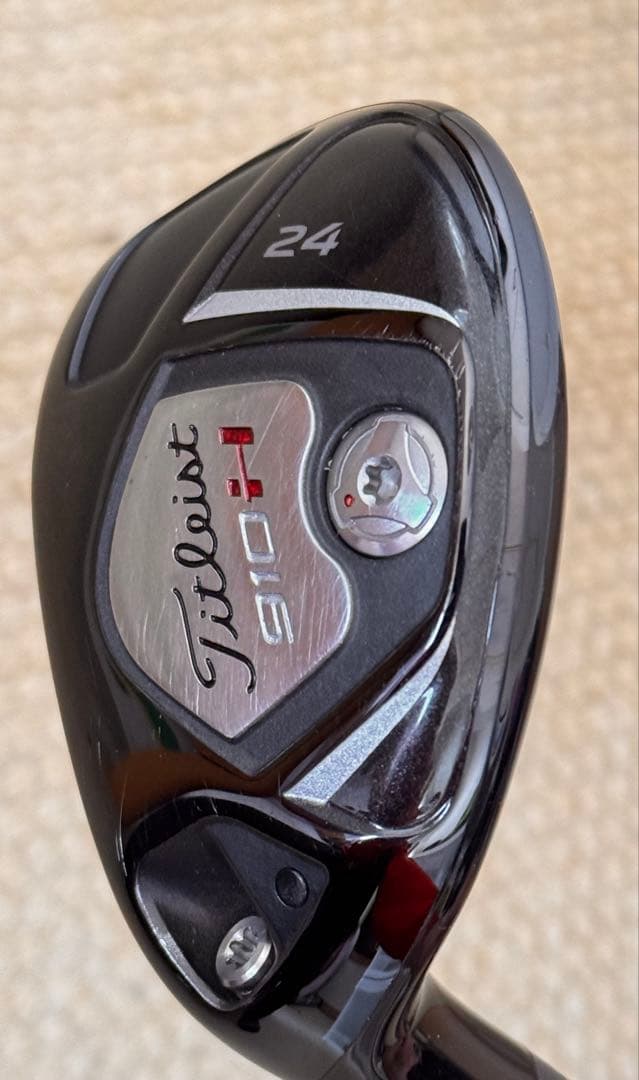 レフティ　美品　タイトリスト　ハイブリッド　レスキュー　910H 24°