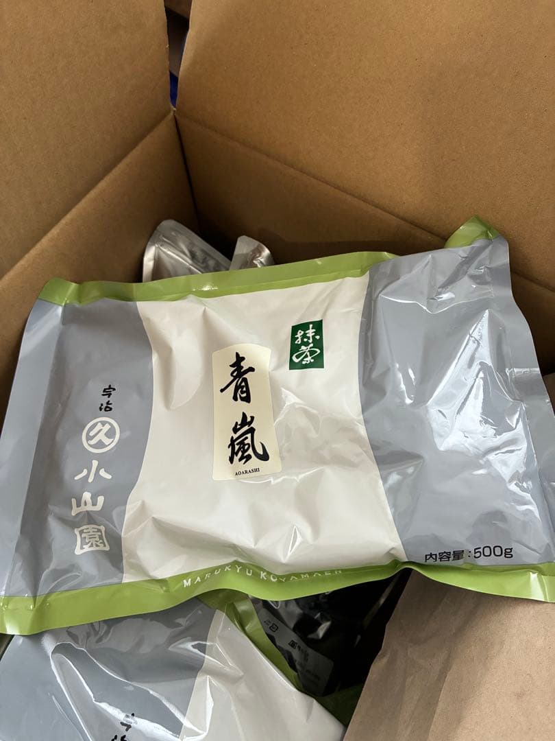 宇治 丸久小山園 青嵐 抹茶 500g