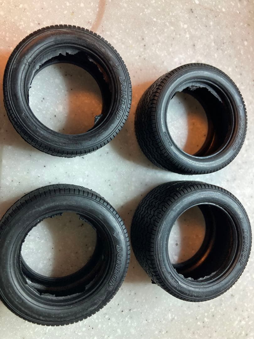 タミヤ　ポルシェターボ　RSR934　1/12　ダンロップタイヤ刻印あり