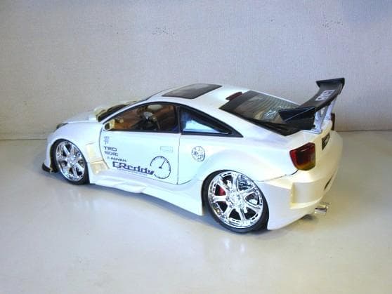 童友社 (1/12) スポコン系 トヨタ CELICA TRD ライト点灯