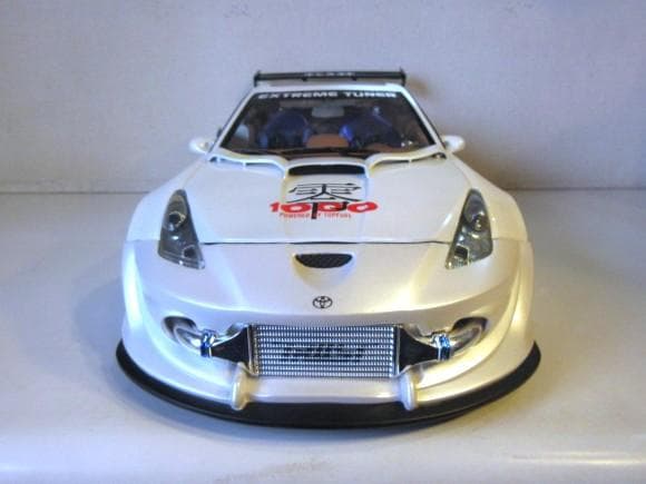 童友社 (1/12) スポコン系 トヨタ CELICA TRD ライト点灯