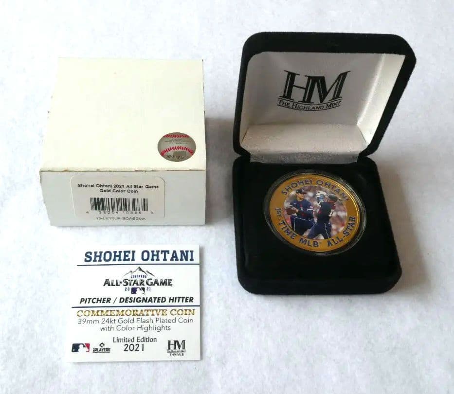 オールスター初出場　大谷翔平　2021年　MLB正規限定品