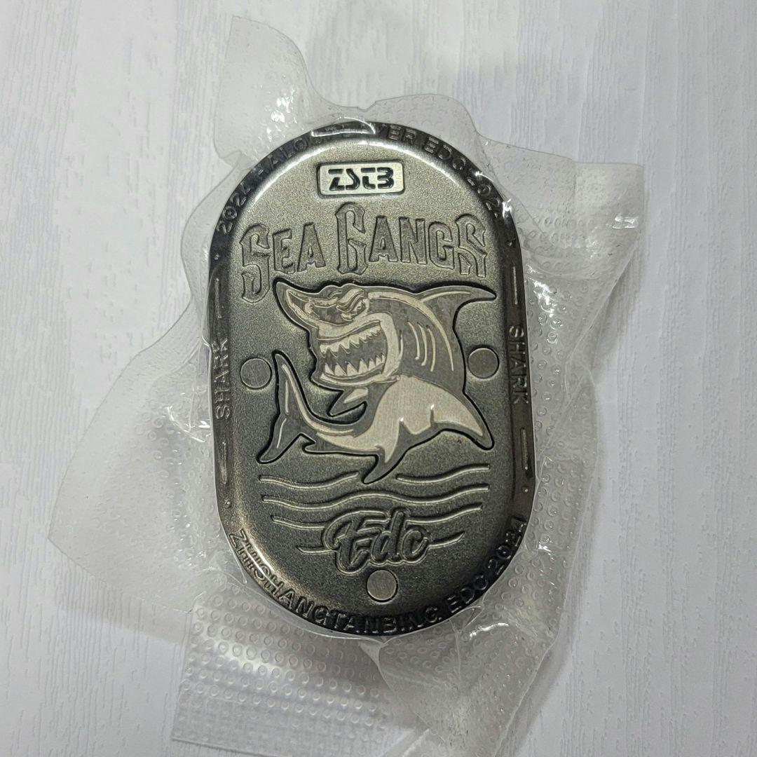 新品 フィジェットトイ スライダー EDC シャーク グレー ラビット ゴールド