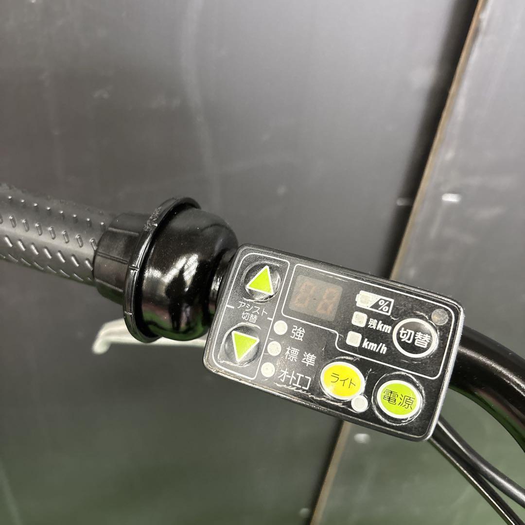 電動自転車 YAMAHA PAS Babby ブラック 3人乗り対応　54