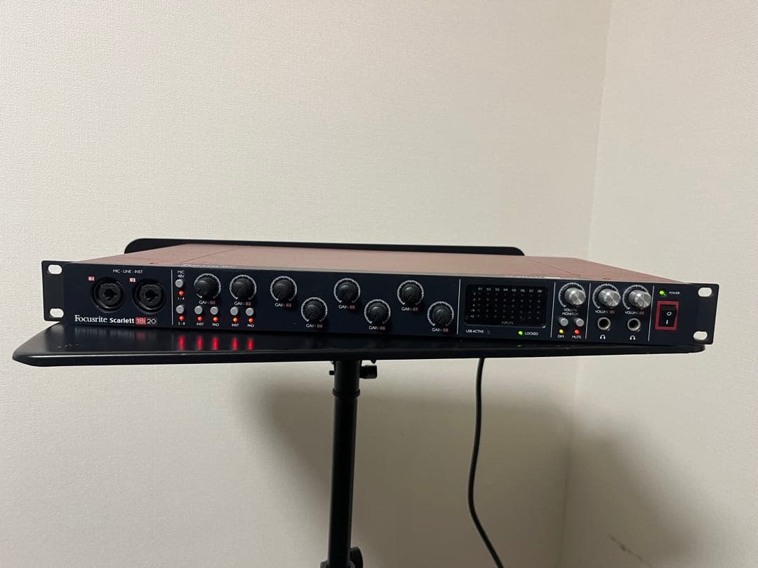 Focusrite Scarlett 18i20 オーディオインターフェイス