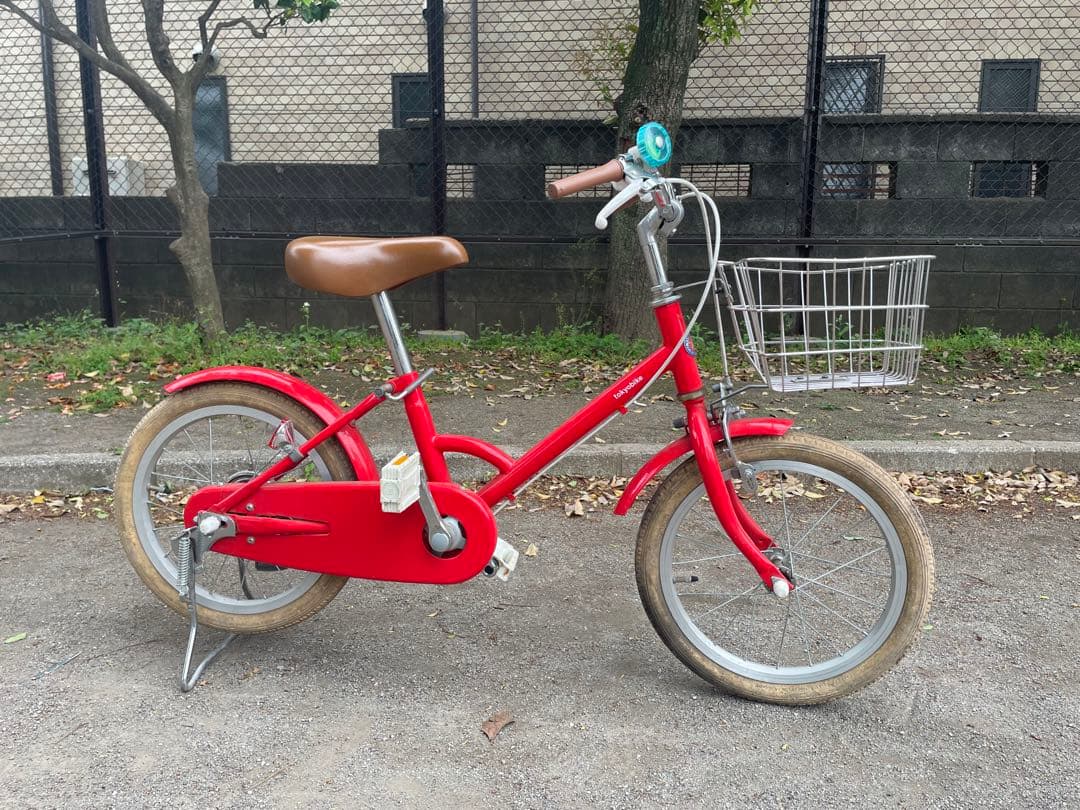 TokyoBike 子供用 16インチ スタンド・泥除け付き(補助輪付属)