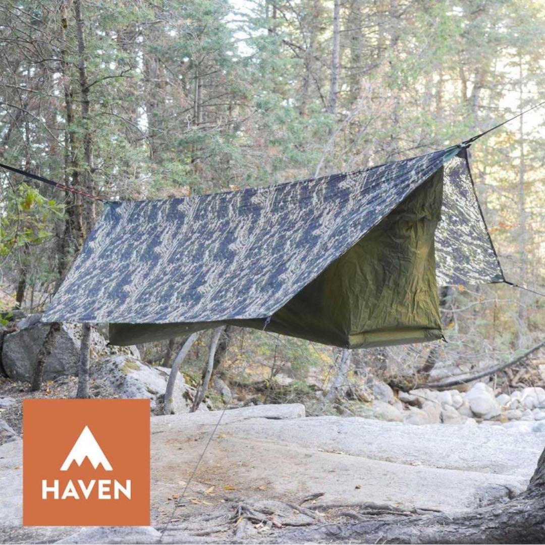 【新品未使用】Haven Tent ハンモックテント スタンダード カモ