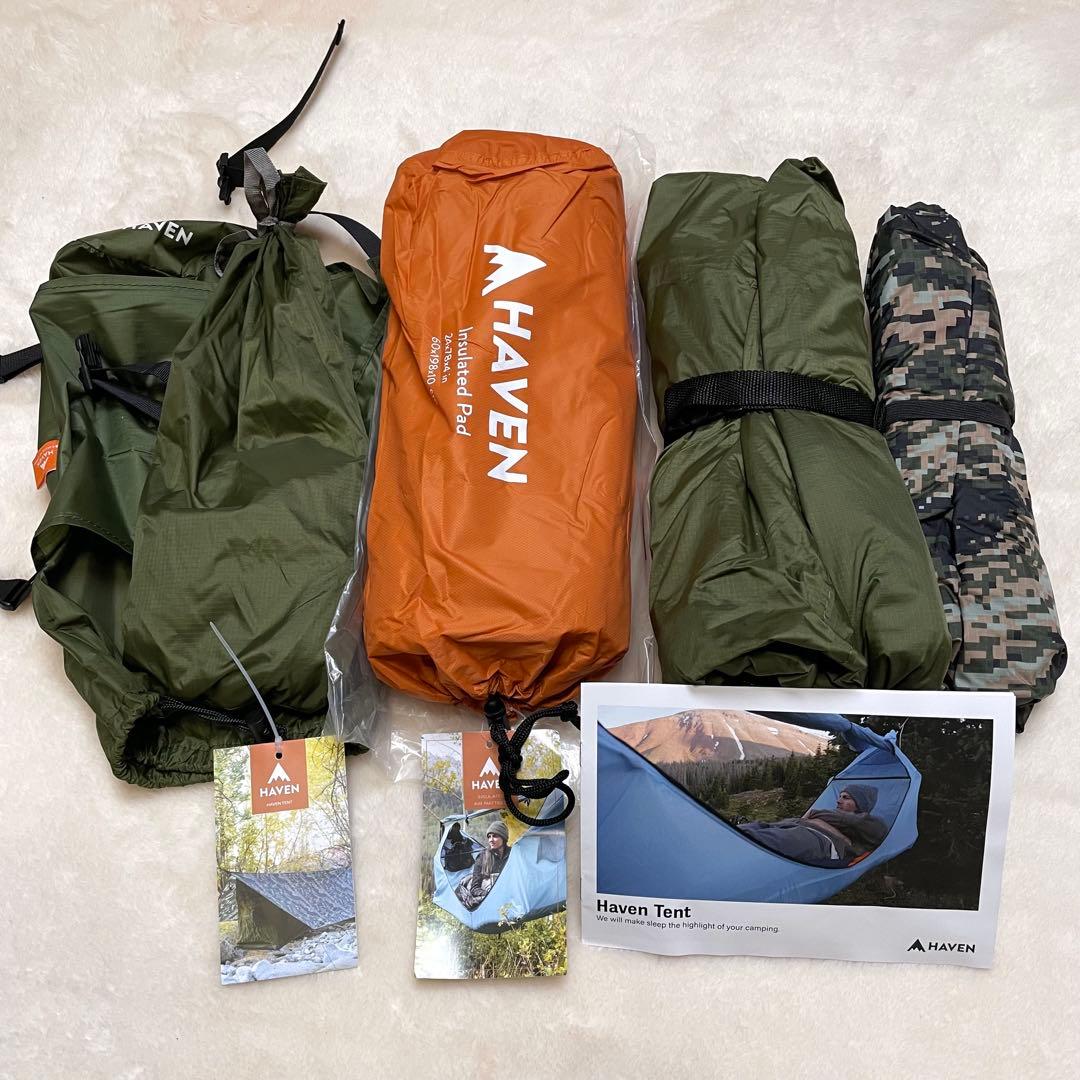【新品未使用】Haven Tent ハンモックテント スタンダード カモ