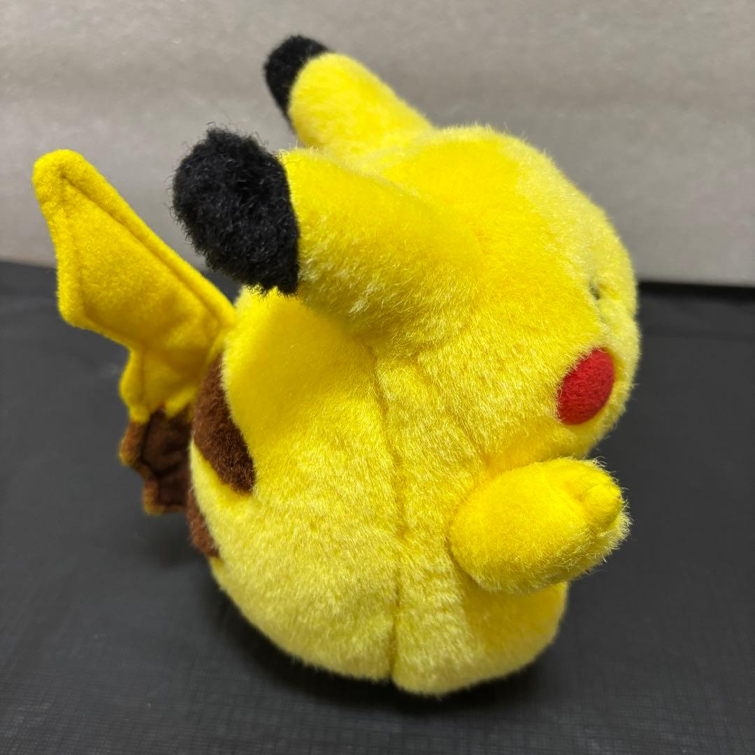 【当時物】初期　ピカチュウ　ぬいぐるみ　にっこり　バンザイ　TOMY