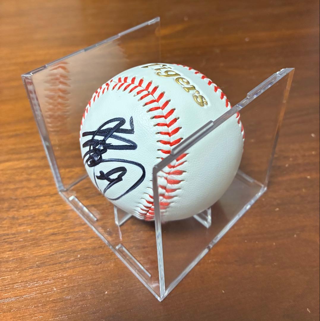 阪神タイガース 高橋遥人投手 直筆サインボール 新品 カード ケース付き
