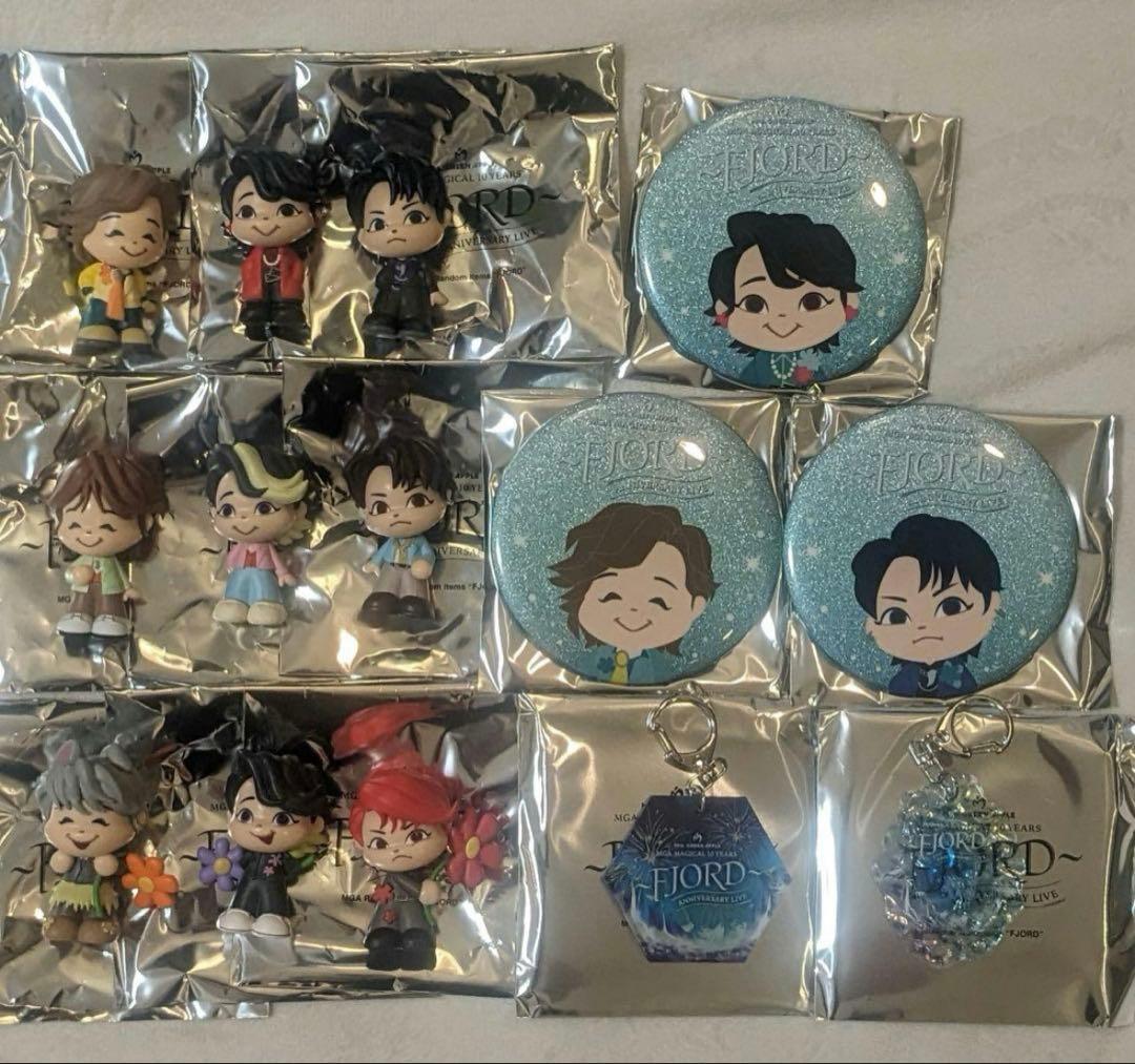 ミセス フィヨルド ガチャ フィギュア 缶バッジ キーホルダー フルコンプ