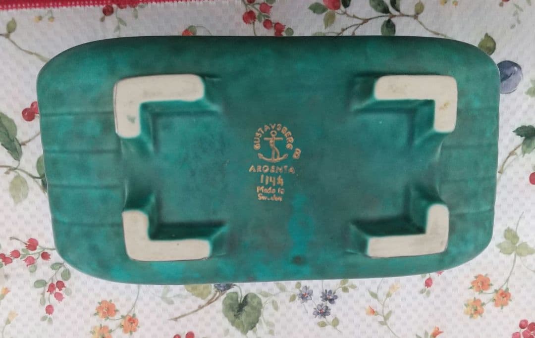 【希少】壺 花瓶 グスタフスベリ スウェーデン ヴィルヘルム・コーゲ