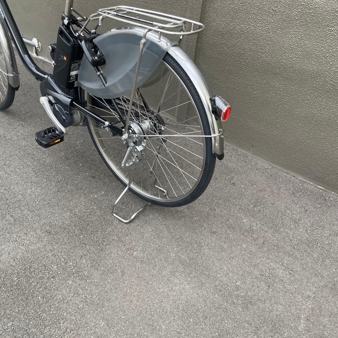 パナソニック電動アシスト自転車26インチブラック（新品バッテリー8.9A h）
