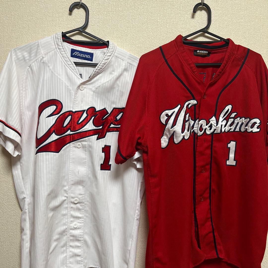 広島東洋カープ　前田智徳　ハイクオリティユニフォーム ホーム　ビジター　セット