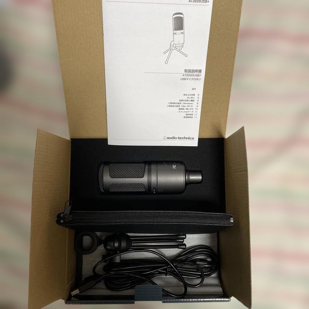 audio-technica AT2020 マイク