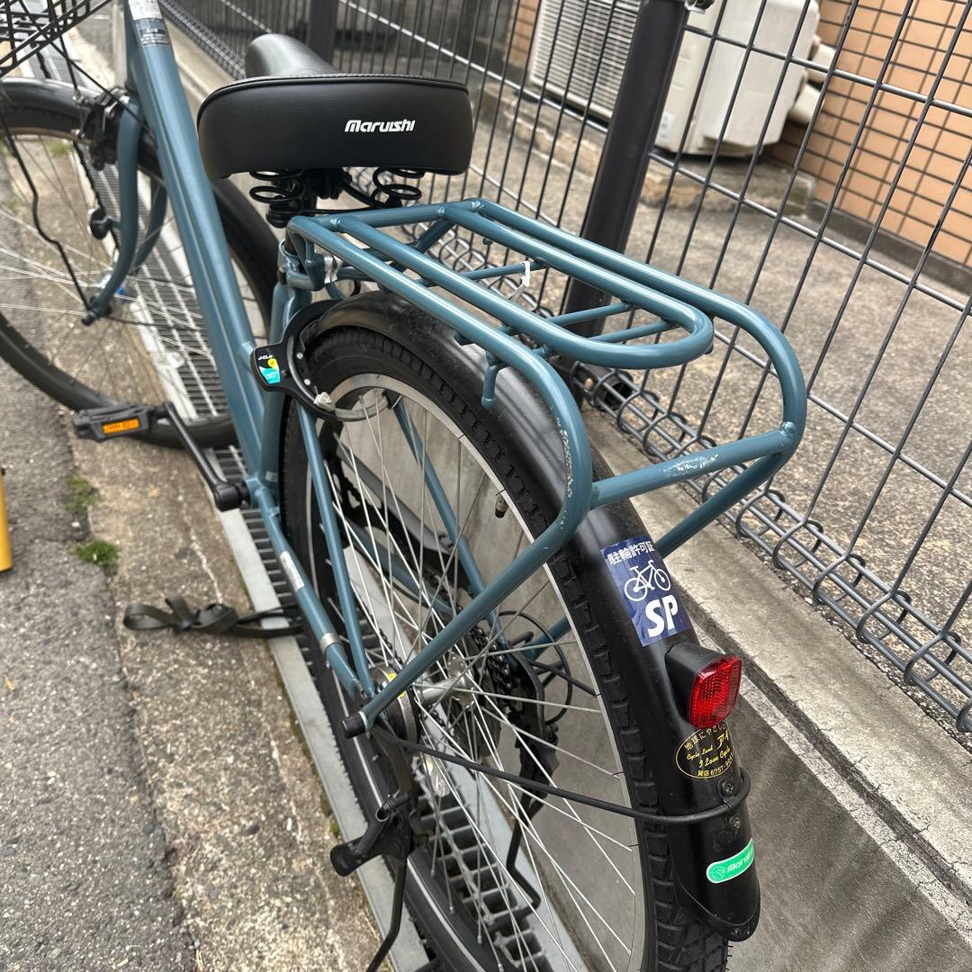 美品 丸石27.5インチ軽快車