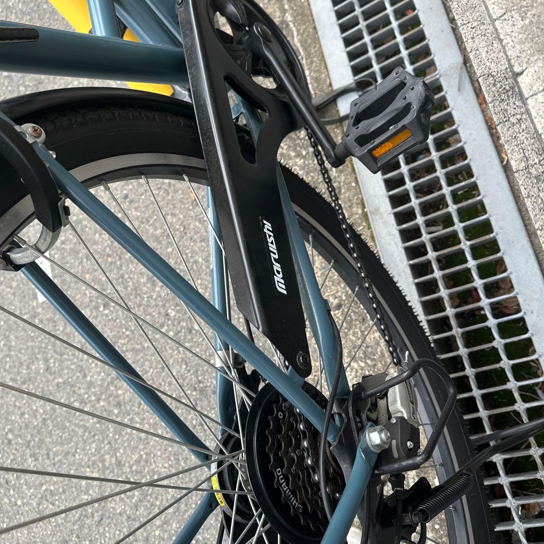 美品 丸石27.5インチ軽快車