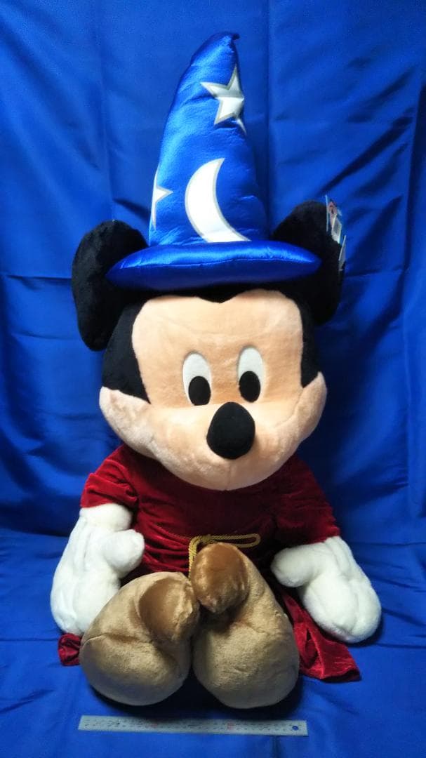 ディズニー ミッキー・ファンタジアのぬいぐるみ（スーパー特大）