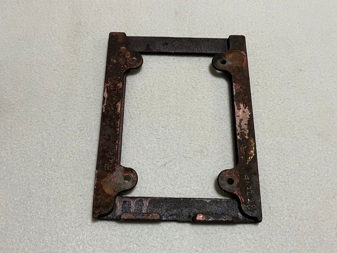 鉄道部品　枠、ラッセル表示