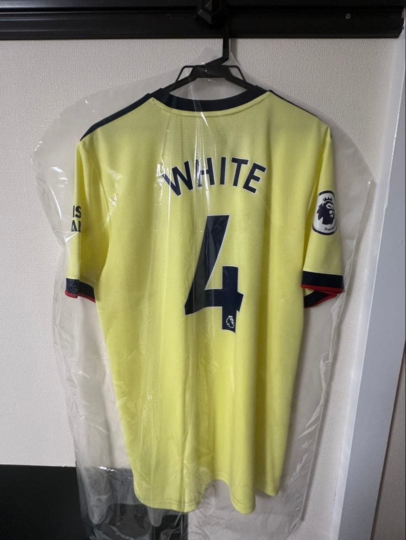 21-22 アーセナルユニフォーム ホワイト Lサイズ