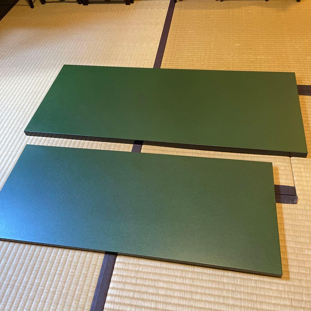 「輪島塗」【宇太郎】(作)の『炉用と風炉用の長板』２枚セットです。※美品　茶道具