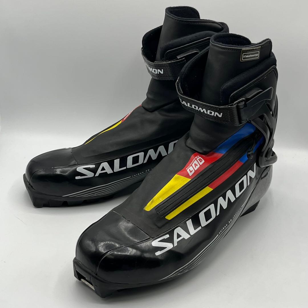 SALOMON クロスカントリースキーブーツ 29.5cm カーボン