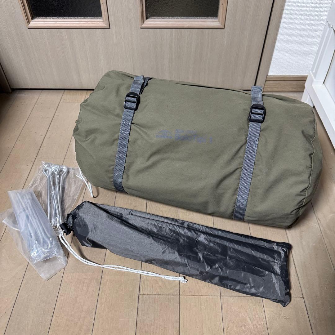 バンドック　ソロティピー1tc ワンポワールテント　BDK-75TC おまけ付き