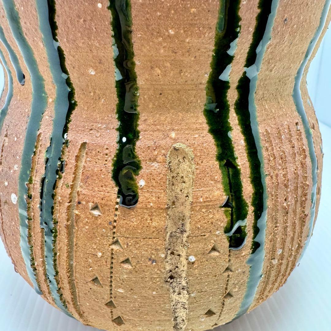 新品 九谷焼 松本佐一 花入 花瓶 名匠 伝統工芸 石川県指定無形文化財保持者