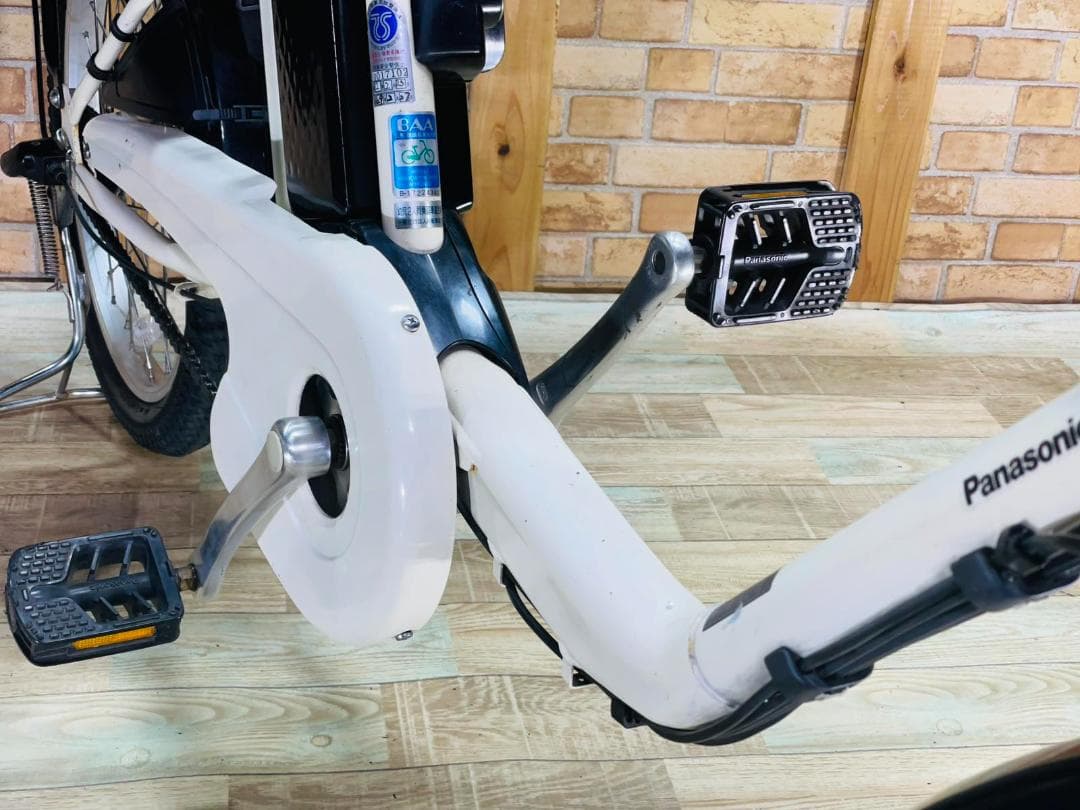 大容量パナソニックギュット子供乗せ電動アシスト自転車 ZH3000