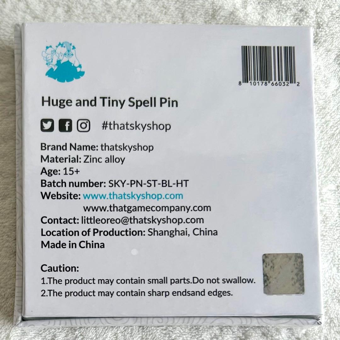 sky ピンバッジ　\"ジャンボ＆ミニ\"