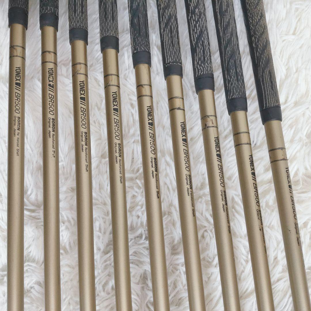 【名器】YONEX ヨネックス　AERONA IRON エアロナアイアン9本