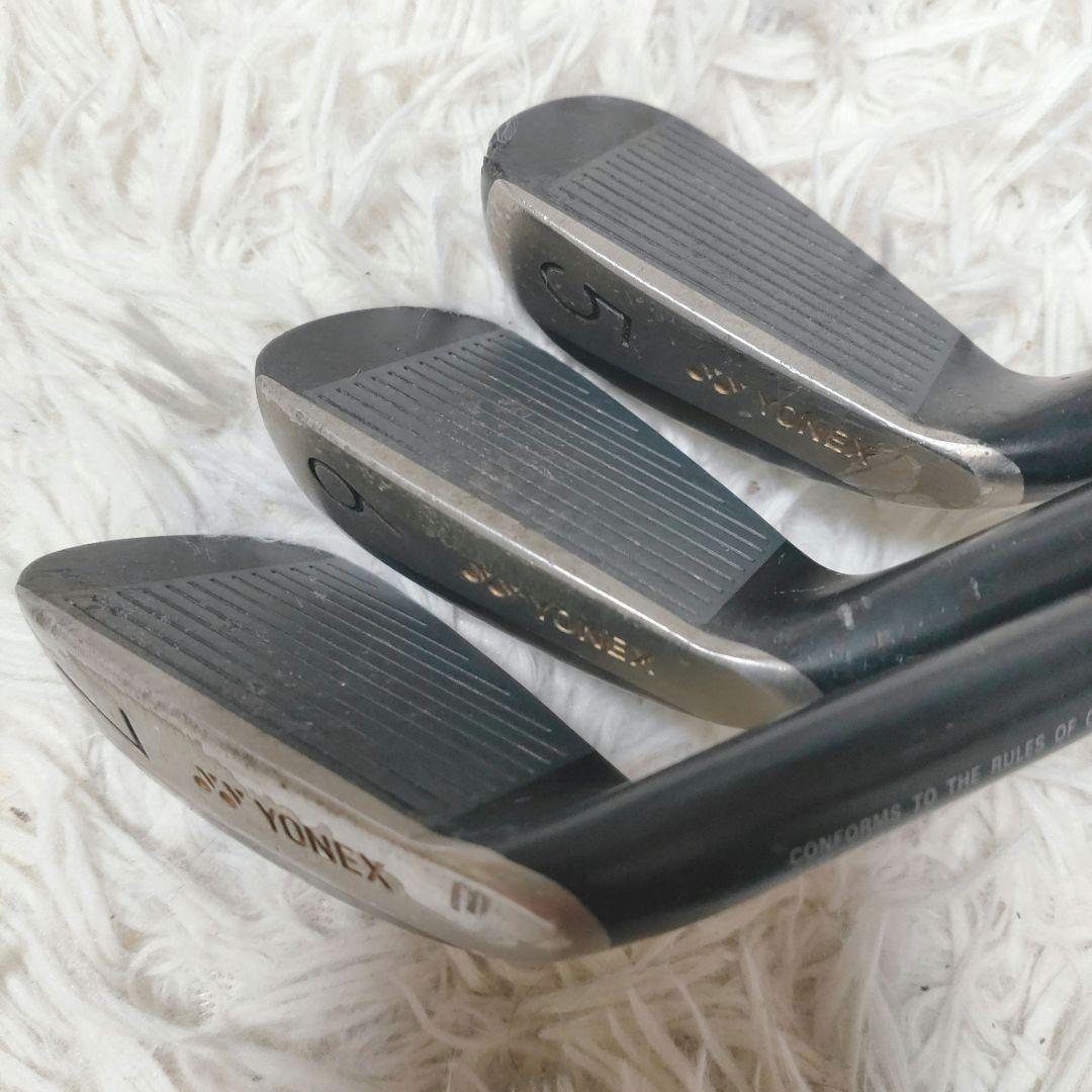 【名器】YONEX ヨネックス　AERONA IRON エアロナアイアン9本