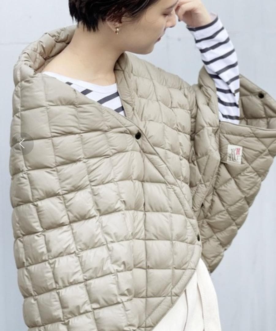 訳あり トラディショナルウェザーウェア ダウン ブランケット パッカブル カーキ