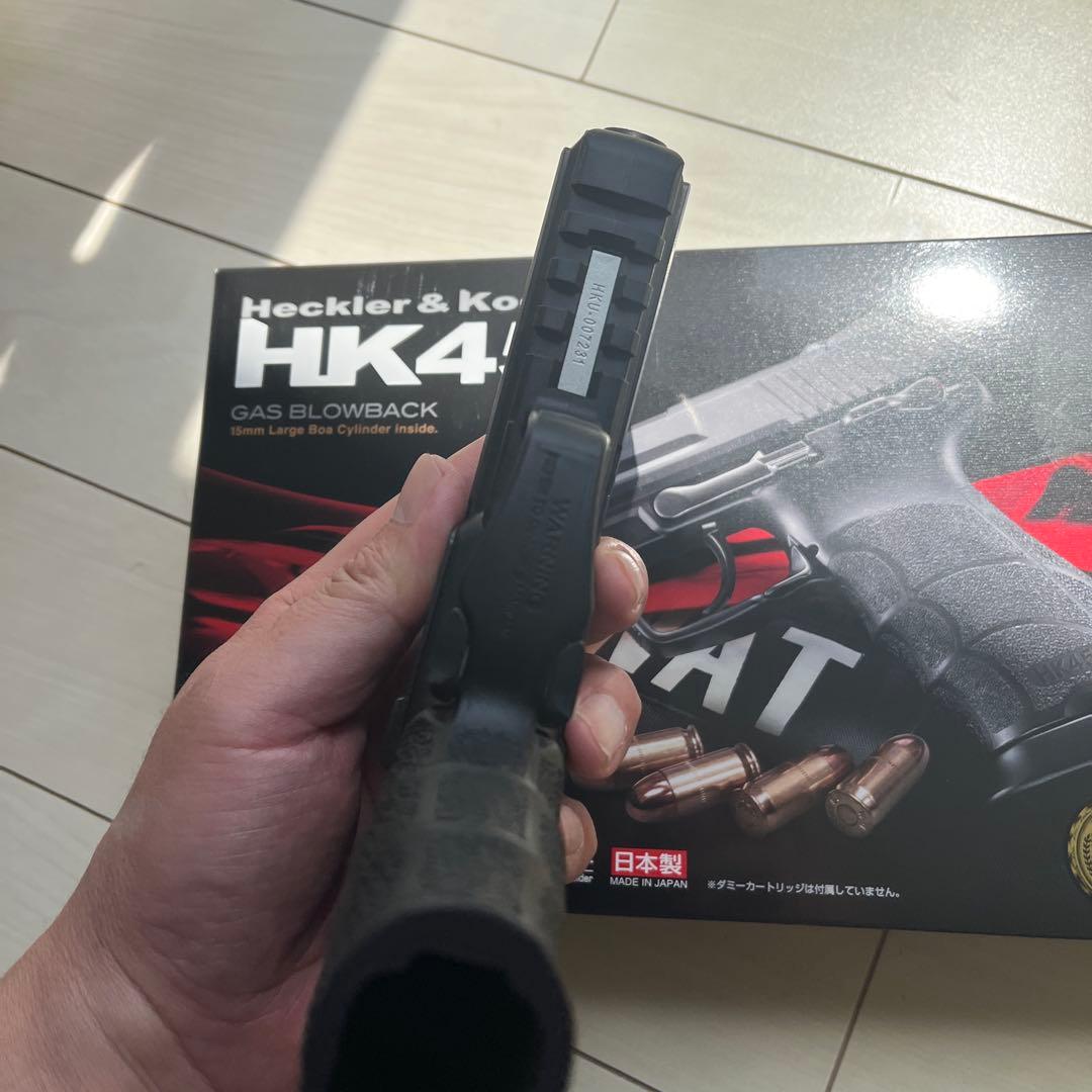 東京マルイH&K hk45 GBB ガスブローバック