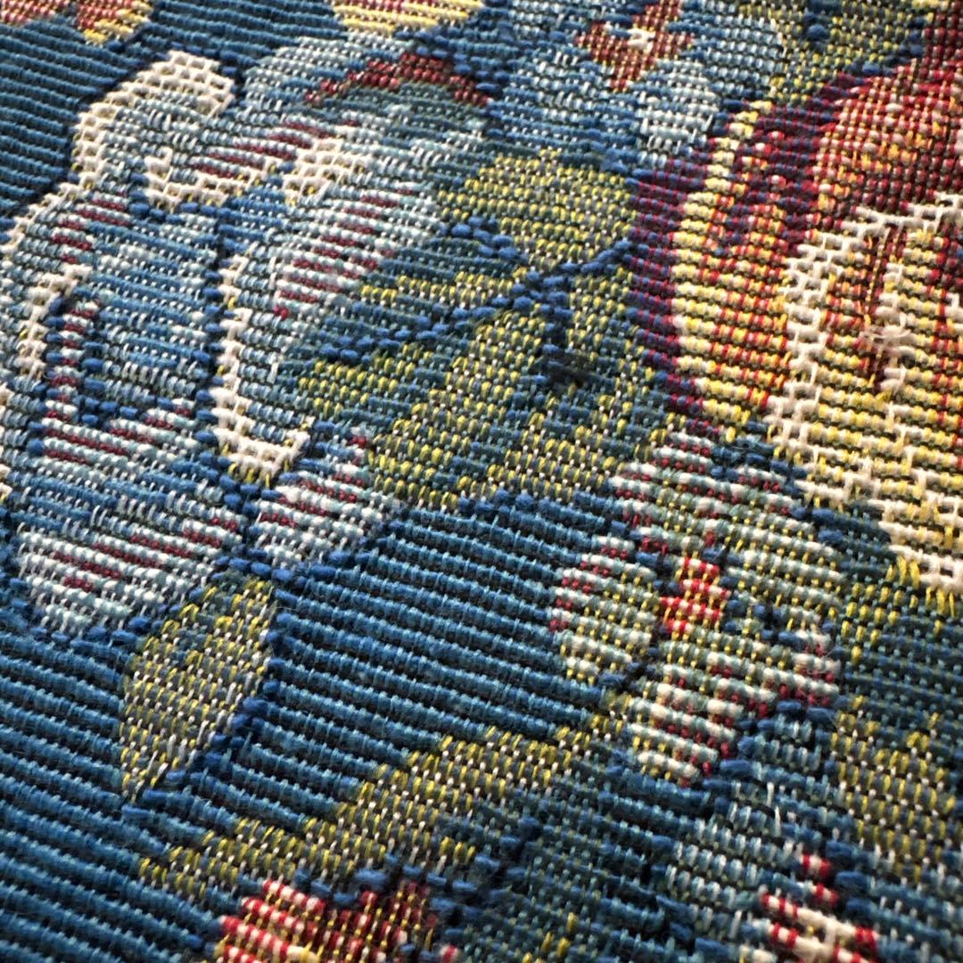 フランス　アンティーク　ヴィンテージ　ファブリック　生地　ゴブラン織