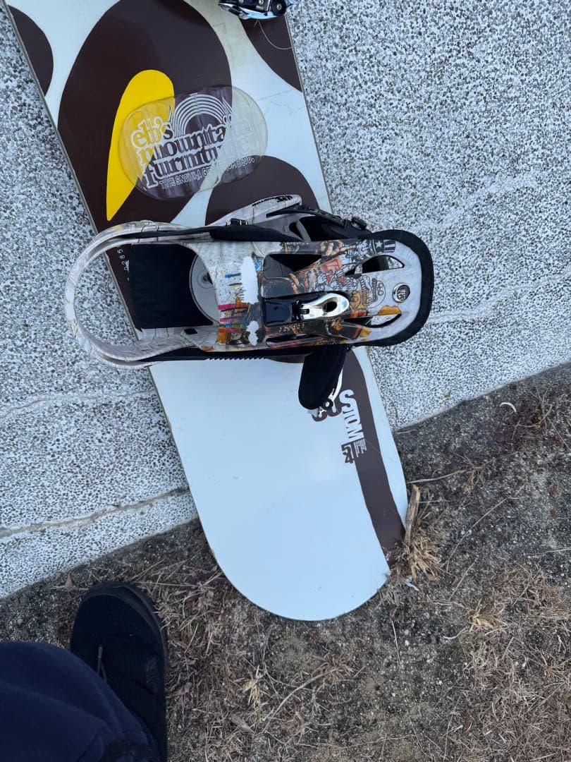 BURTON バートン CUSTOM × MISSON スノーボード　ジャンク