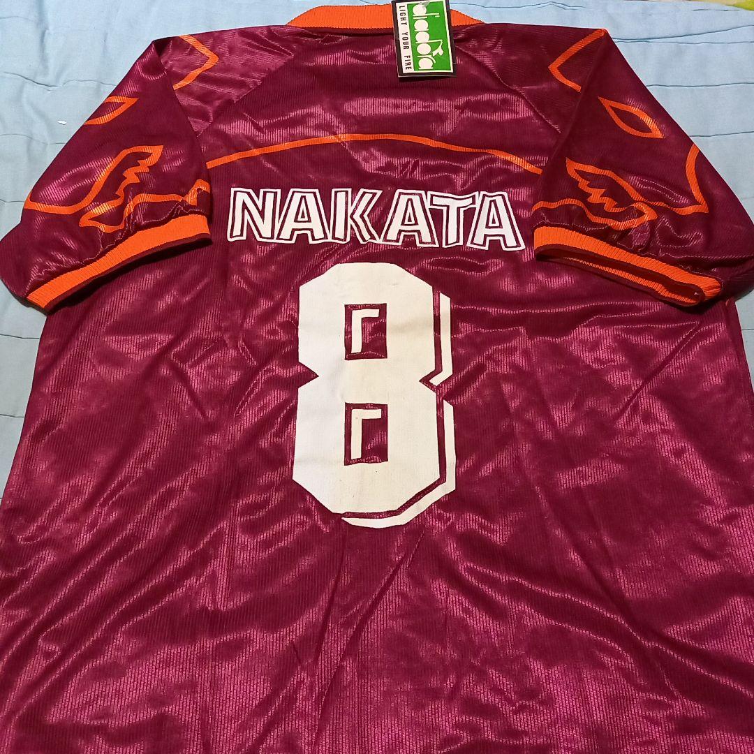 『新品・未使用・札付き』中田英寿　(ASローマ時代)昔のサイズ感なのでゆったり感