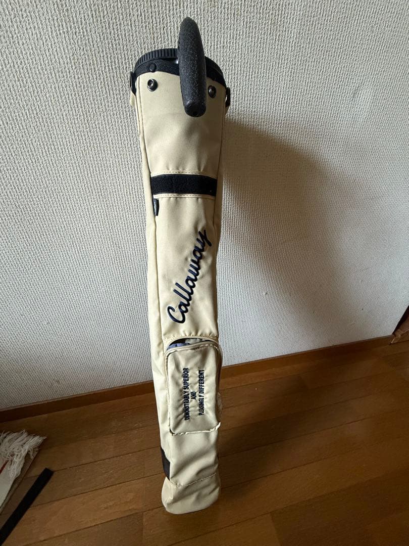 Callaway ベージュ キャディバッグ　本日中