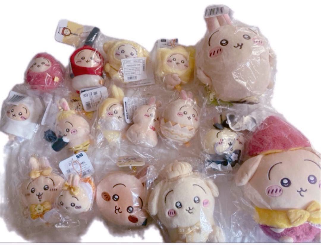 新品 ちいかわ うさぎ まとめ売り サンリオ コラボ 星に願いを マスコット