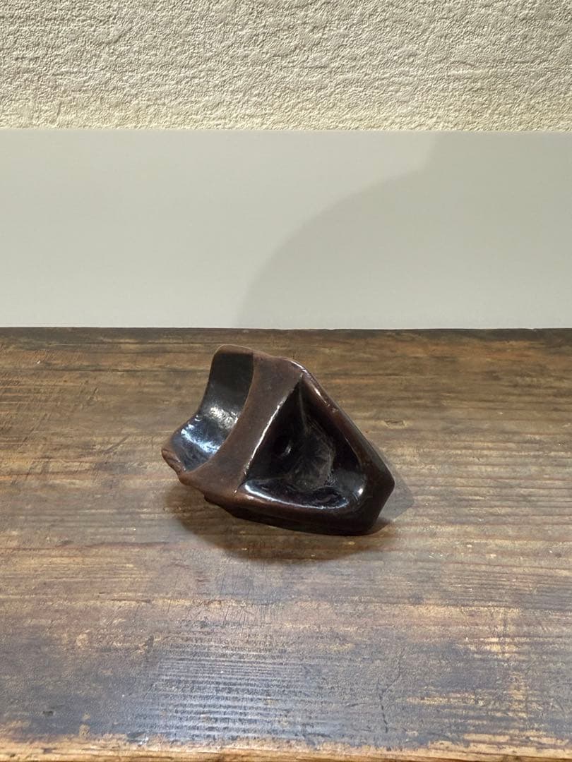 根付　般若　木製　鬼　江戸