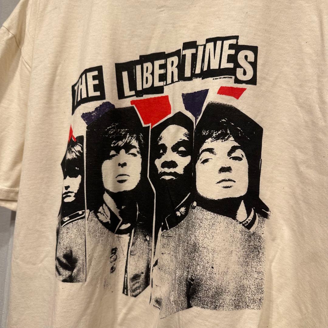 THE LIBERTINES バンドTシャツ Lサイズ アイボリー