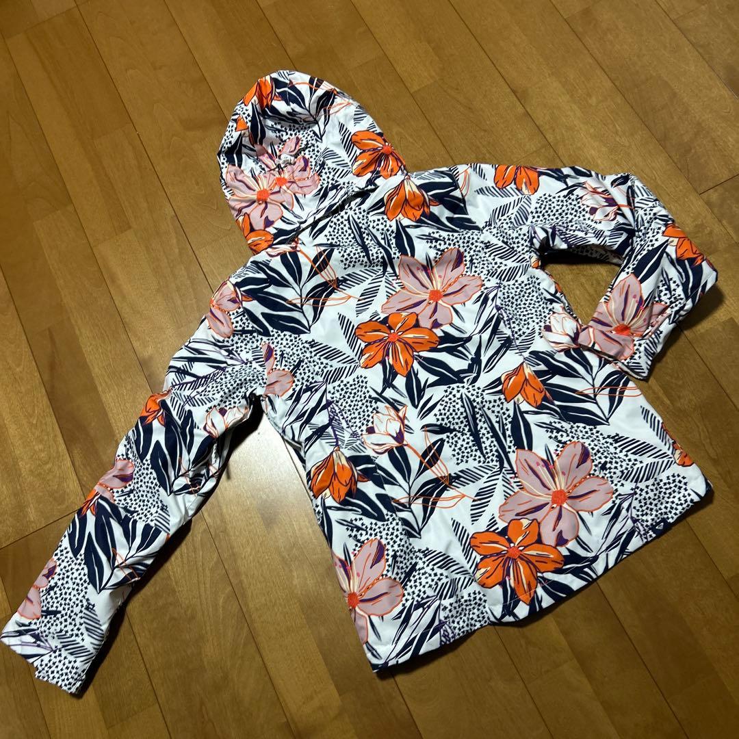 新品！タグ付き！　ROXY 花柄　アウター　スキーウェア　ボードウェア　防寒　S