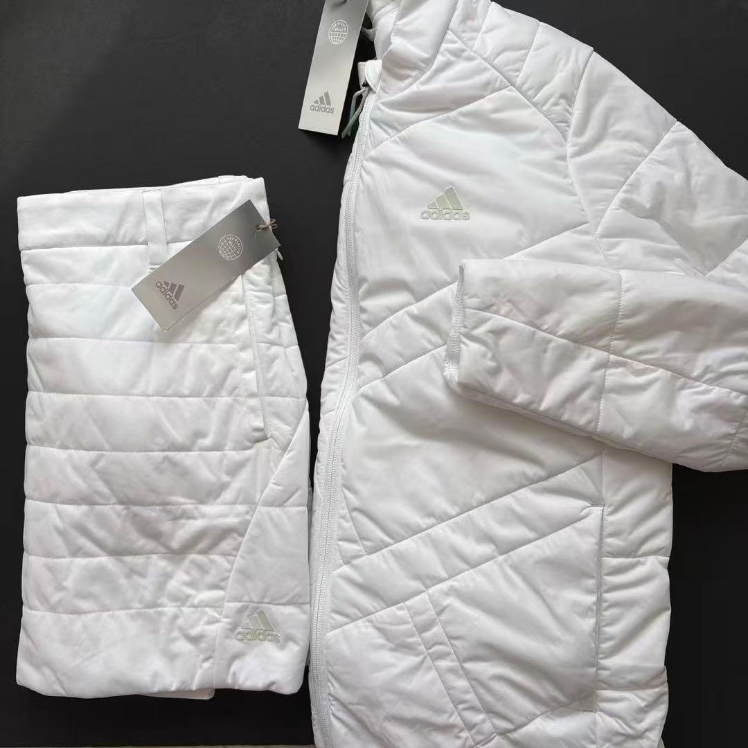 M 早い者勝ち‼️ 新品　即日発送アディダスゴルフ女性中綿セットアップ