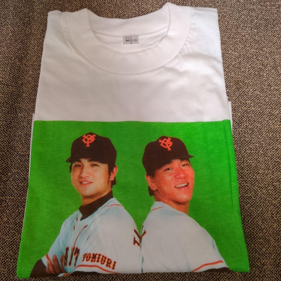 90年代 読売ジャイアンツ 巨人軍 松井&高橋のTシャツ【非売品ノベルティ】