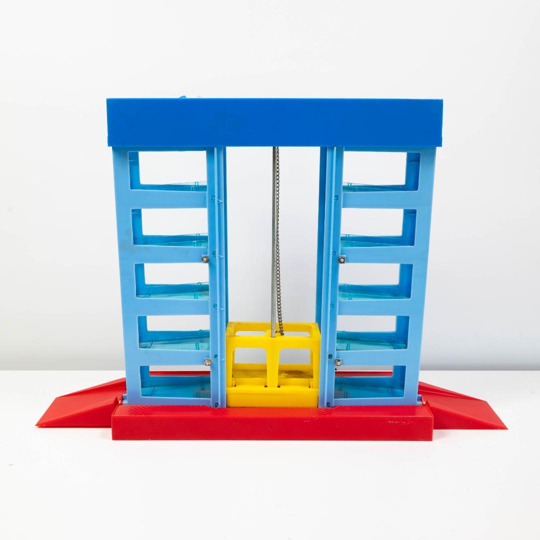 トミー ミニカーワールドシリーズ パーキングタワー No.1 日本製 駐車場