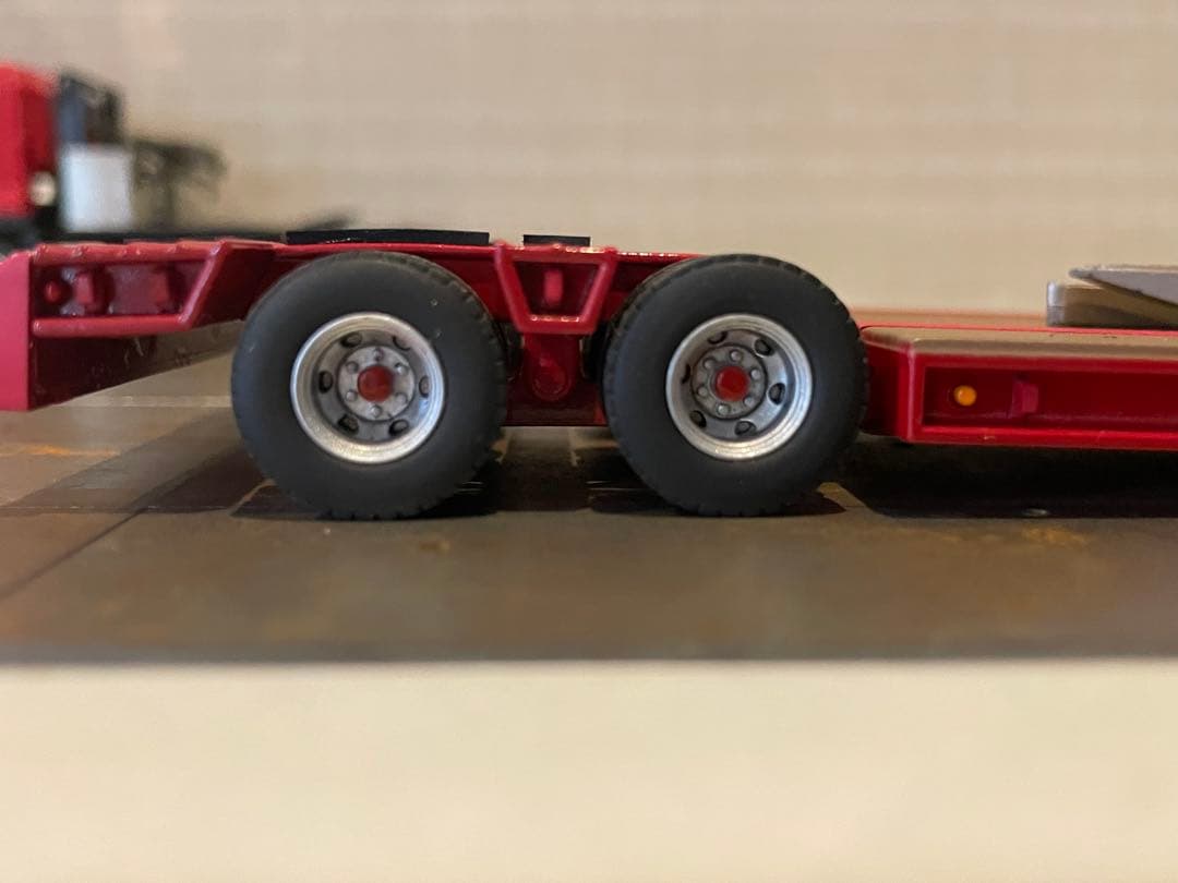 希少 ケンクラフト製1/50 プロフィア 16輪トレーラーセット