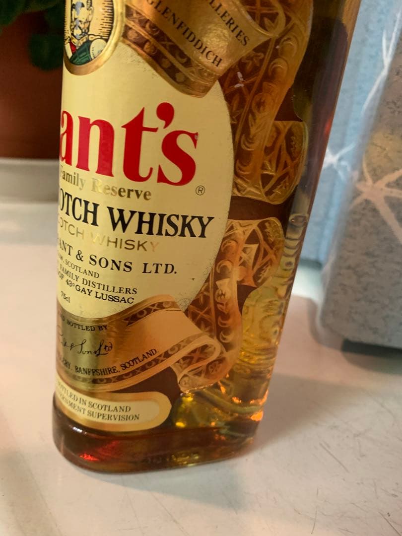 【最終値下げ】ウィスキー　ウィリアムグランツ　スコッチ　洋酒　古酒