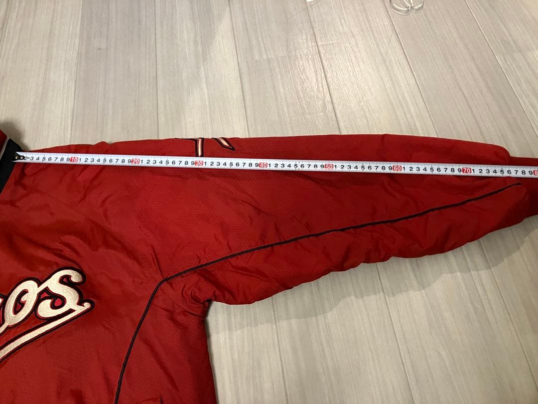 Majestic マジェスティック MLBスタジアムジャケット レッド